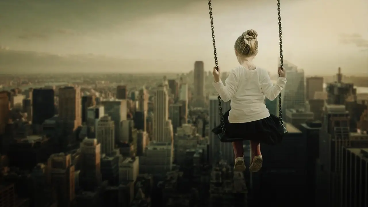 Home girl, swing, rock, skyline, skyscraper, outlook, melancholic, surreal, height, fantasy, playground, dream, dreams, swing, fantasy, fantasy, playground, dream, dream, dream, dream, dream, dreams, dreams